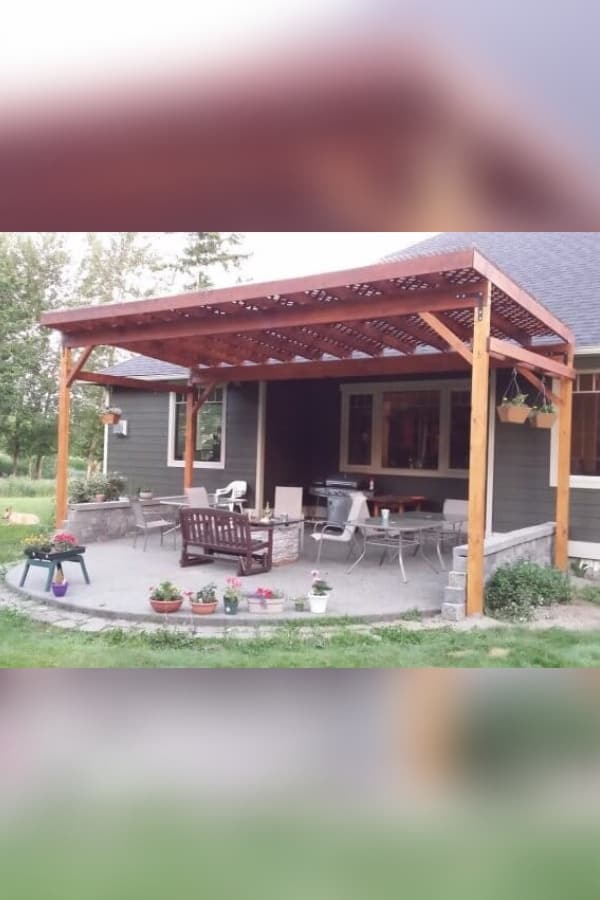 DIY COVERED PATIO