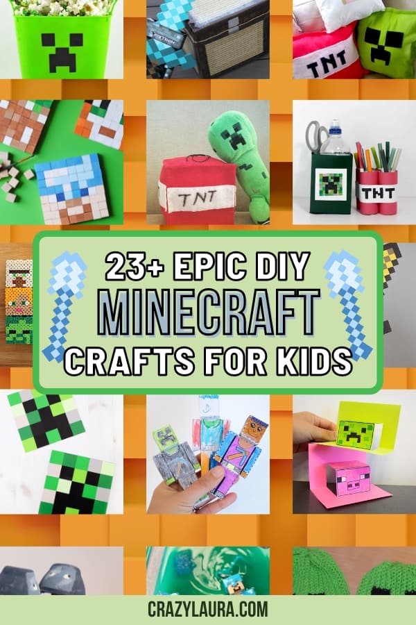 23 Epic DIY Minecraft Crafts For Kids To Enjoy 23 Epic DIY Minecraft Crafts For Kids To Enjoy