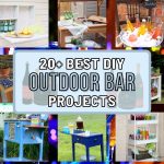 List of the best DIY Outdoor Bars that are Easy to Create