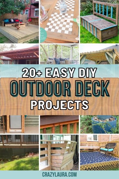 20+ DIY Outdoor Deck Ideas To Revamp Your Backyard