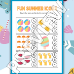 4 Fun-Filled Summer Camp Kindergarten Worksheets