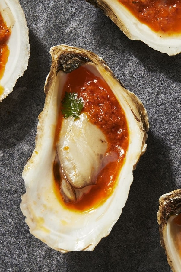 GRILLED OYSTERS