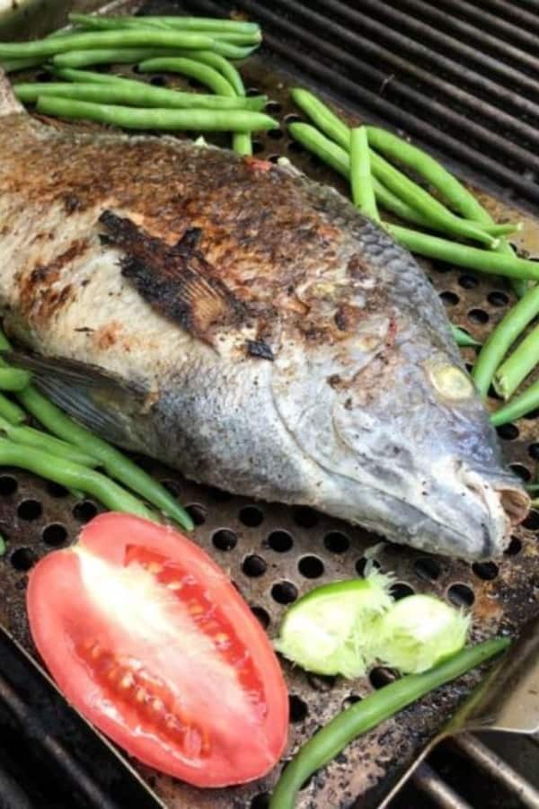 GRILLED POMPANO