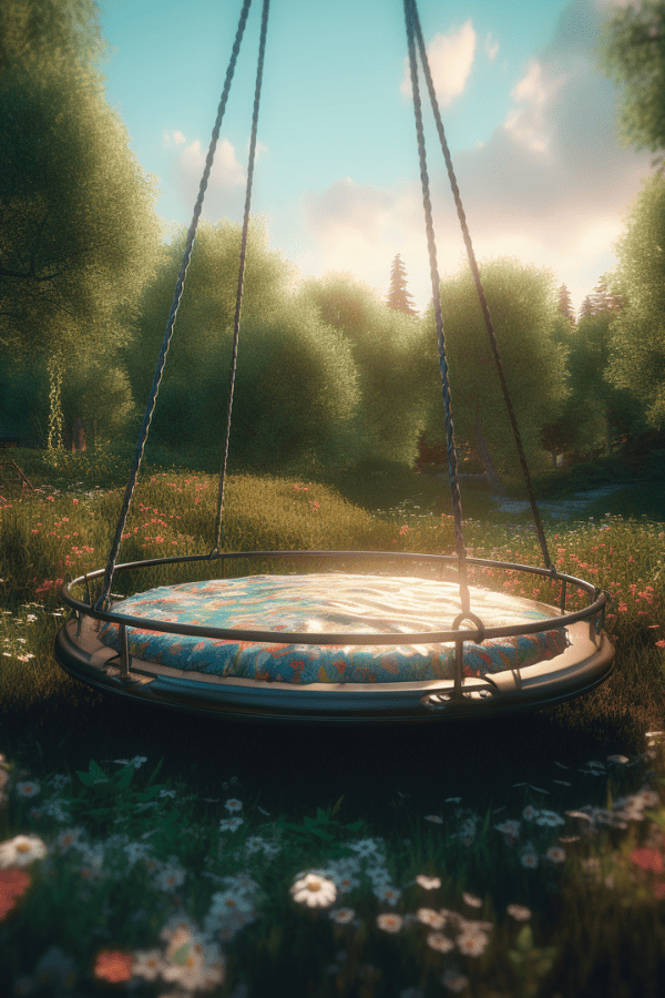 Garden Trampoline Swing