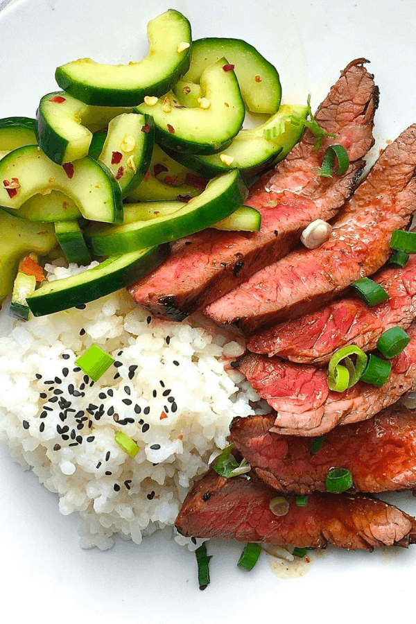Grilled Korean Flank Steak