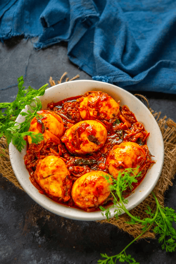 Kerala Style Egg Curry (Mutta Curry)