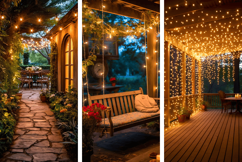 Light Up the Night: 15 Backyard String Light Ideas - Crazy Laura