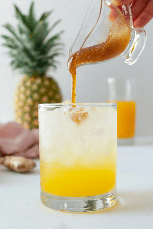 Pineapple Ginger Mocktail