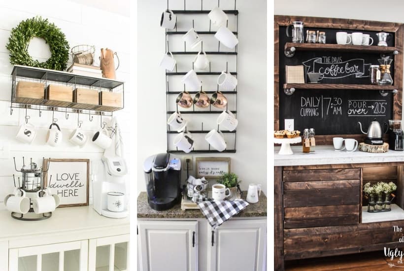 18+ Brew-tifully Crafted DIY Coffee Stations Ideas