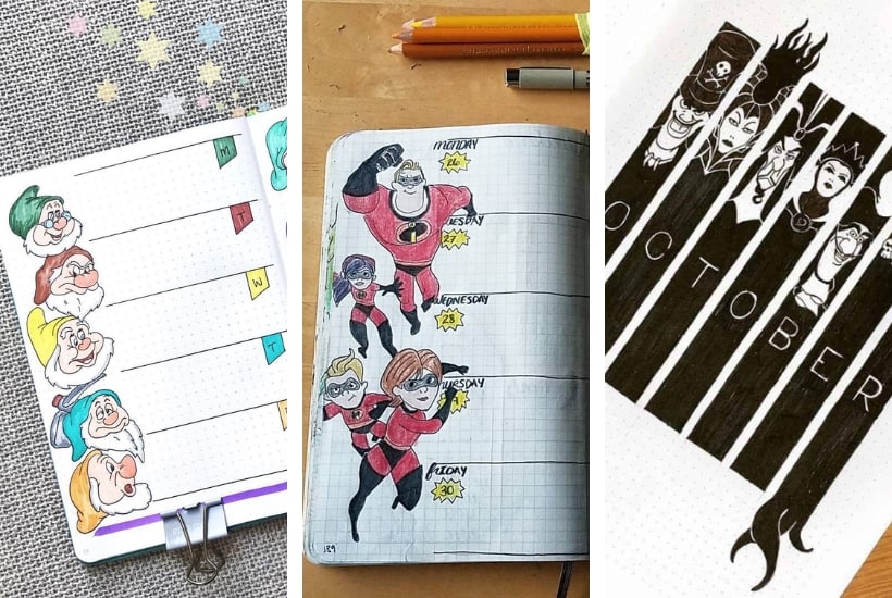 20+ Disney Bullet Journal Ideas To Unlock The Magic!