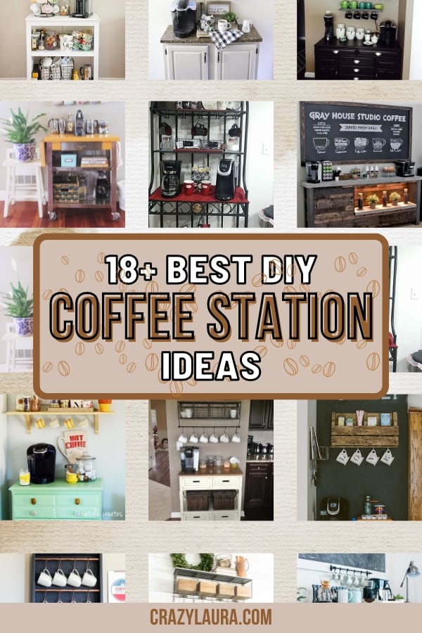 List of the Best Crafted DIY Coffee Stations Ideas