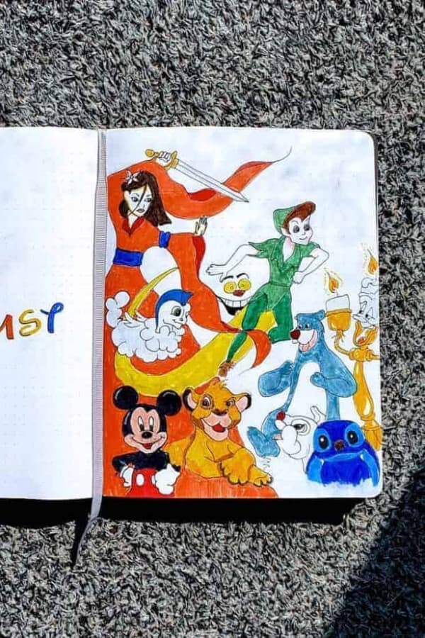 DISNEY FAVORITES COVER PAGE