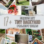 List of Genius DIY Tiny Backyard Project Ideas To Do