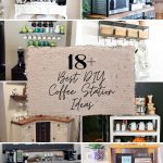 List of Genius Ways to DIY a Coffee Station at Home