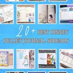 List of Imagination Inspiring Disney Bullet Journal Spreads