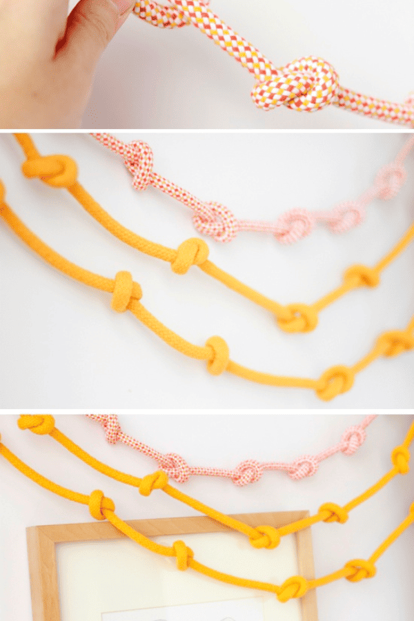 Knotted Rope Garland