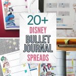 List of Magical Disney Inspired Bullet Journal Ideas