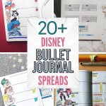 List of Magical Disney Inspired Bullet Journal Ideas