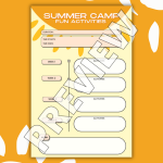 Unlock Adventure: 3 Summer Camp Calendar Printables