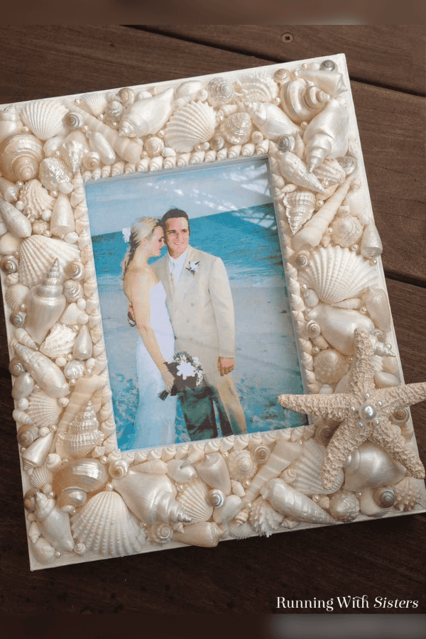 Seashell Picture Frame