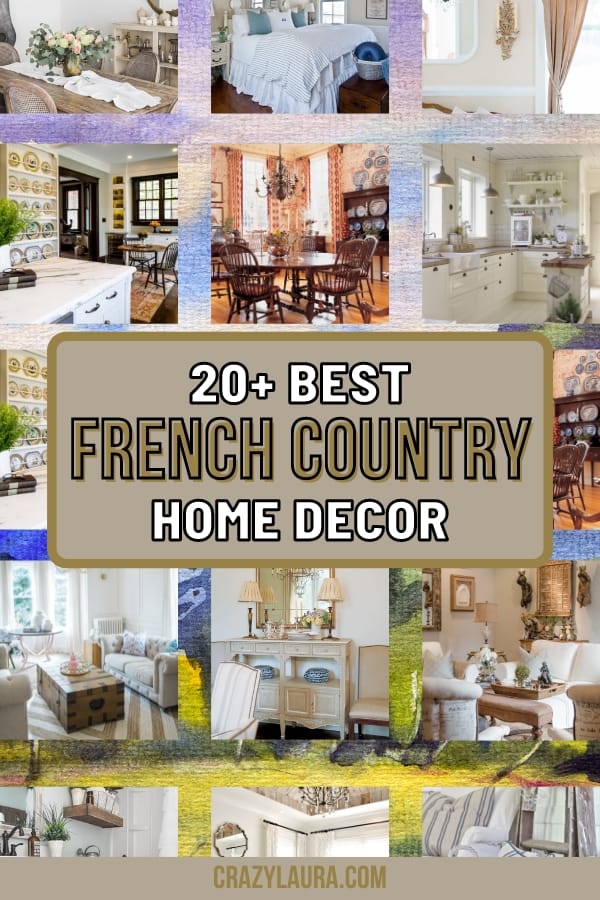 Image showcasing 20+ Magical French Country Home Decor Inspirations
