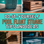 Get Organized: 7 DIY Pool Float Storage Ideas