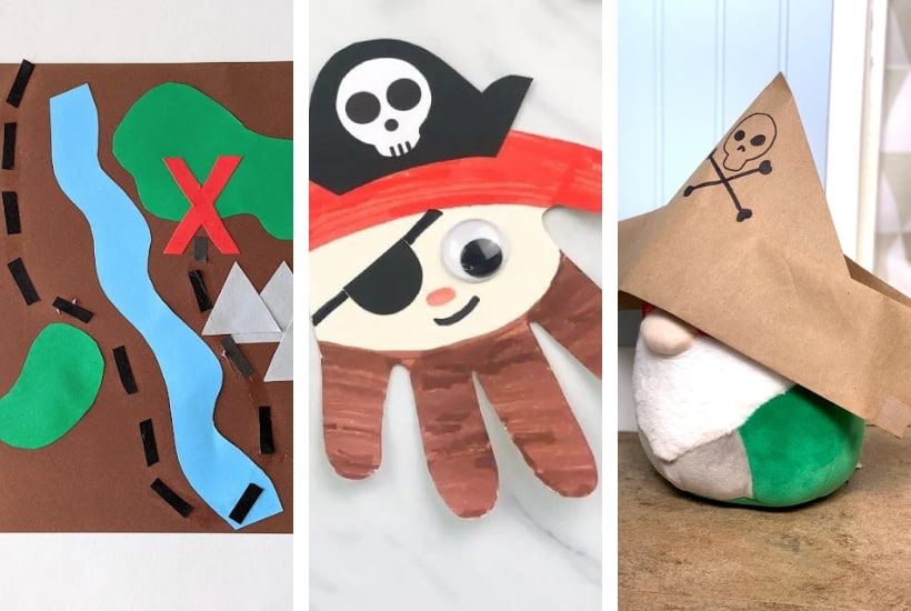 20+ Arrr-some Pirate Crafts Projects for Preschool