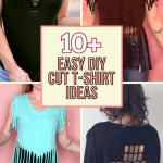 Drab to Fab: 10+ Easy DIY Cut T-Shirt Ideas