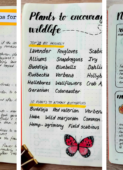 Blooming Pages: 10+ Gardening Bullet Journal Ideas