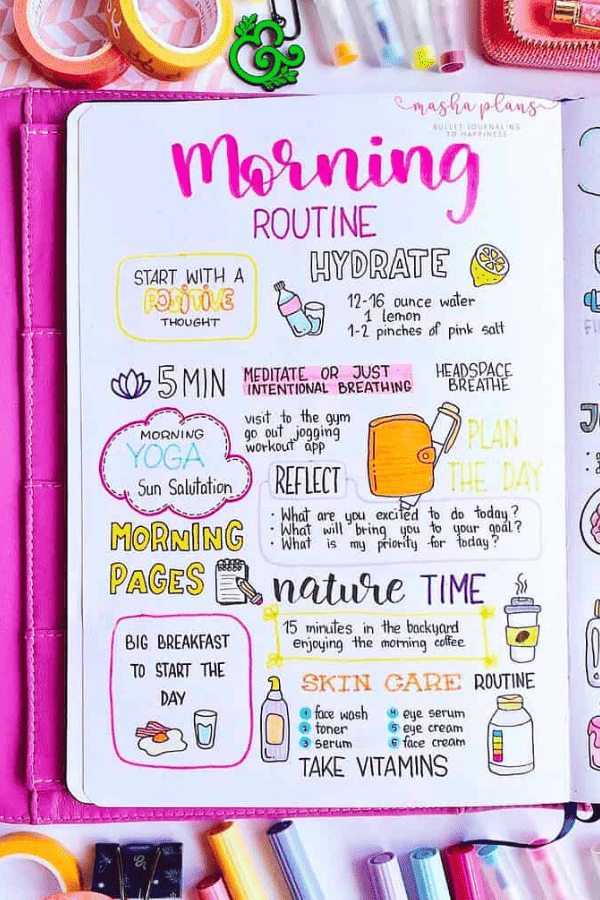 Morning Routine Journal