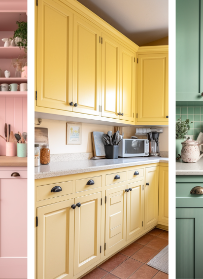 Timeless Classics: 15+ DIY Painted Kitchen Cabinet Ideas