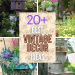 List of the best Vintage Garden Decor Ideas