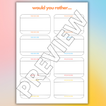 Create and Connect: Free 4 Adult Summer Camp Printables