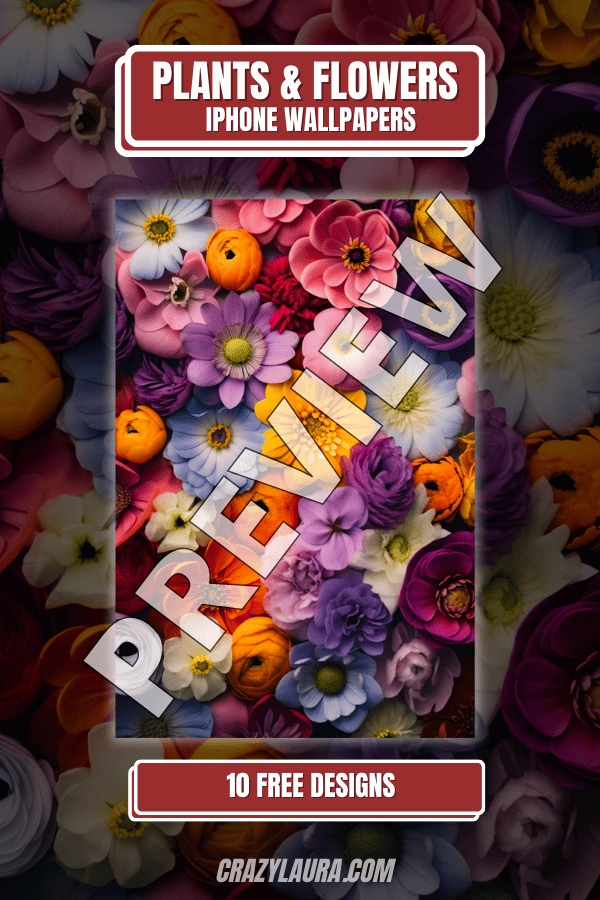 10+ Free Flowers & Plants iPhone Wallpapers To Use