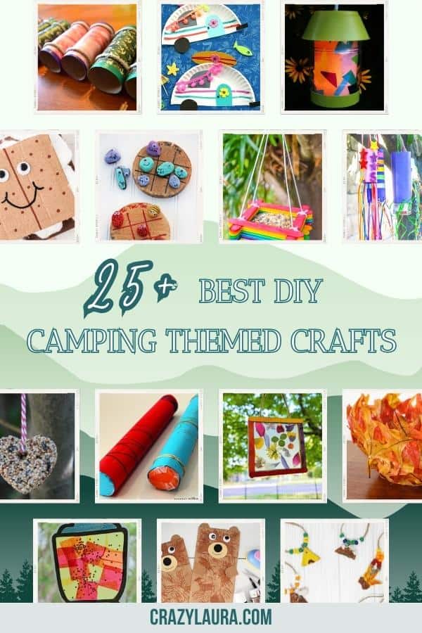 List of the best Camping Themed Crafts For Kids