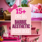 15+ Chic 90s Barbie Aesthetic Decor Ideas