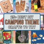 List of the best Camping Themed Craft Ideas For Kids