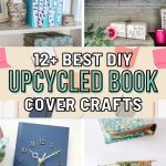 List of Creative Upcycled Book Cover Crafts
