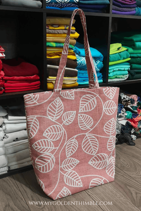 Tote With Flat Bottom