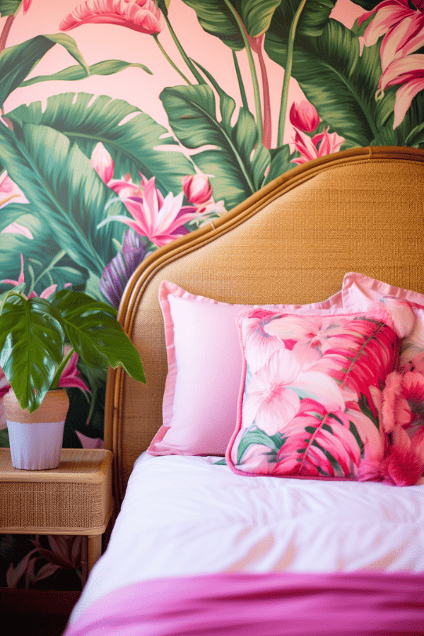 Tropical Pink Wallpaper