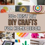 List of Unbelievably Cheap DIY Home Decor Crafts