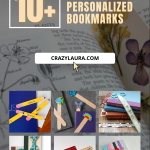 Crafty DIY: 10+ Personalized Bookmarks