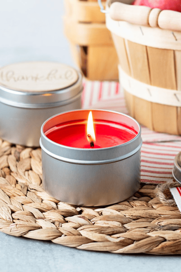 Apple Cider Candle Tin