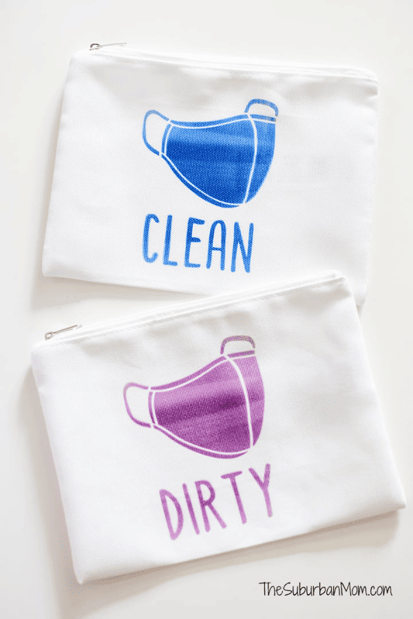 Clean & Dirty Mask Bag