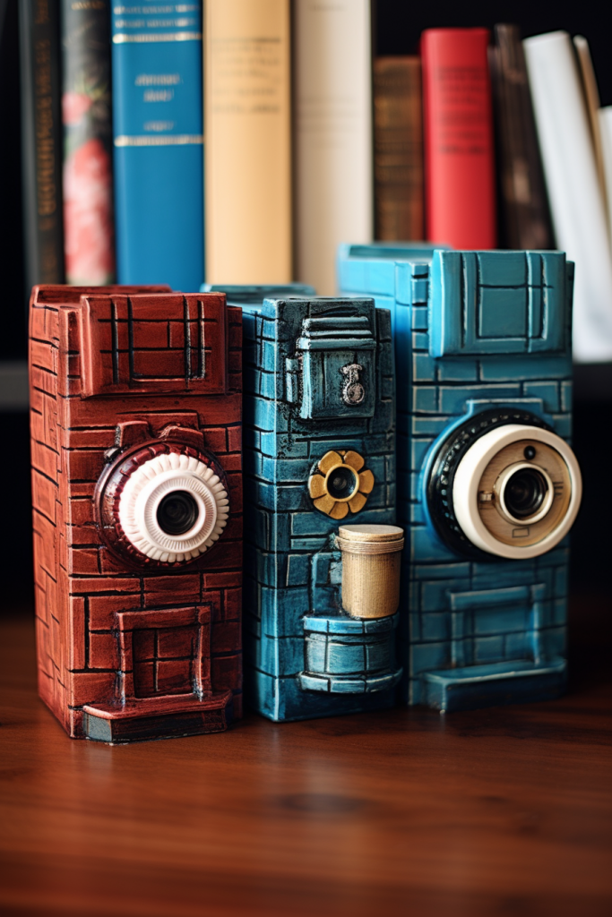Vintage-Style Bookends