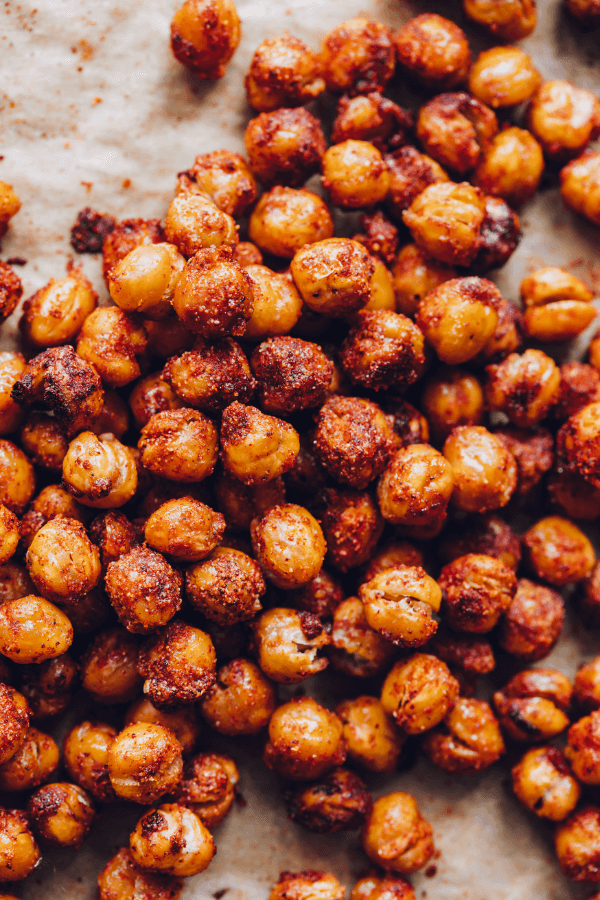 BBQ Spiced Roasted Chickpeas