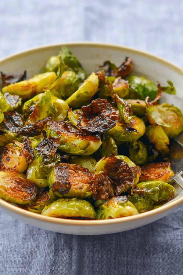 Grilled Brussels Sprouts with Balsamic Glaze