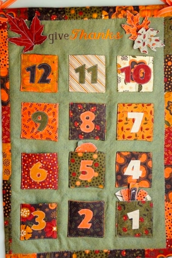 THANKSGIVING ADVENT CALENDAR