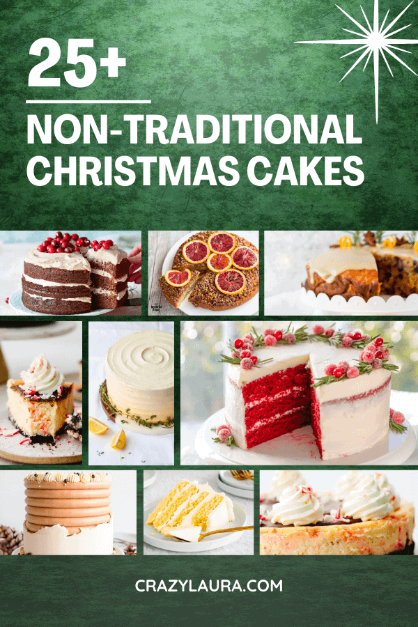 Holiday Twists: 25+ Non-Traditional Christmas Cakes