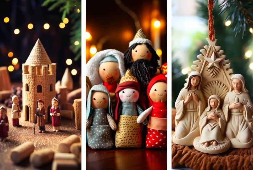 18+ DIY Nativity Scene Crafts For A Magical Christmas